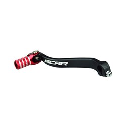 SCAR GEAR LEVER SUZUKI RMZ 450 28-25 / RMX450Z 10-19 RED