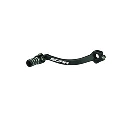 SCAR GEAR LEVER YAMAHA YZ250F-WR450F 19-22 / YZ450F 18-22 / WR250F 20-22 FANTIC XXF/XEF 22-25 BLK