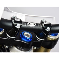 SCAR BAR MOUNT TAPERED (1 1/8) 28.6 H/B DIM SUIT OEM TRIPLE CLAMPS KAWASAKI  30MM RISER