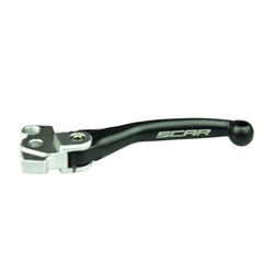 SCAR PIVOT CLUTCH LEVER KAWASAKI KX250 21-2025 / KX450 19-25 BLK