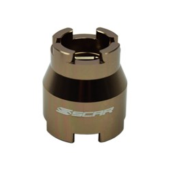 SCAR KTM SPECIAL SOCKET 4CS/CC- TOOL - REMOVING COMPRESSION VALVES ON WP CC 48 AND 4CS