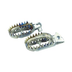 SCAR TITANIUM GRIPPER FOOTPEGS YAMAHA YZ/YZF/WRF/YZFX/YZX 1999-2022