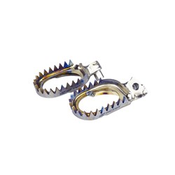 SCAR TITANIUM ANTI MUD FOOTPEGS YAMAHA YZ/YZF/WRF/YZFX/YZX 1999-2022