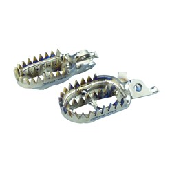SCAR TITANIUM GRIPPER FOOTPEGS HONDA CR/CRF/CRFX 2002-2022