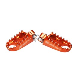 SCAR FOOTPEGS KTM SX-SXF-EXCF 1998-15 / HUSQVARNA TC-TE-FC-FE 2014-15 (48MM WIDE) ORG
