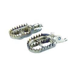 SCAR FOOTPEGS KTM SX85 1998-2017 / HUSKY TC85 2014-2017 (48MM WIDE) SIL