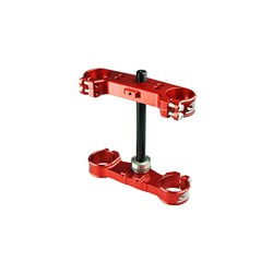 SCAR TRIPLE CLAMPS KTM 85SX 04-24 / HUSQVARNA TC85 14-24 / GAS GAS MC85 21-24 (STANDARD OFFSET) RED