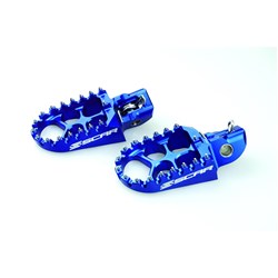SCAR EVO BLUE FOOTPEGS KTM SX-SXF 16-22 / HUSKY TC-FC 16-22 / GASGAS MC 21-22 - 57MM WIDE