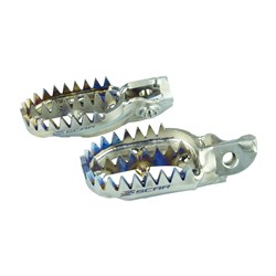 SCAR TITANIUM GRIPPER FOOTPEGS KTM 2017-2022 / HUSQVARNA 2016-2022 / GASGAS 2021-2022