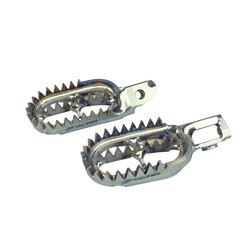 SCAR TITANIUM GRIPPER FOOTPEGS KTM SX-SXF 2023 / HUSQVARNA TC-FC 2023 / GASGAS MC-MCF 2023