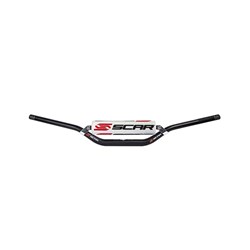 SCAR S2 7/8 H/BAR LOW BAR BLK / PAD WHT