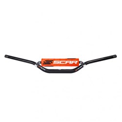 SCAR S2 7/8 H/BAR HIGH BAR BLK / PAD ORG