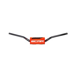SCAR O2 H/BAR TAPERED MCGRATH/SHORT KTM BAR BLK / PAD ORG