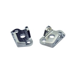 SCAR TITANIUM FOOTPEG MOUNT BRACKETS YZ125/250 2006-2022