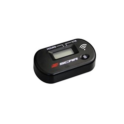 SCAR WIRELESS HOUR METER BLK