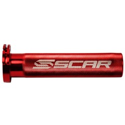 SCAR THROTTLE TUBE YAMAHA / KAWASAKI / SUZUKI 4 STROKE RED