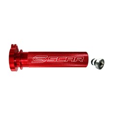SCAR THROTTLE TUBE HONDA CRF250R/450R/250X/450X RED