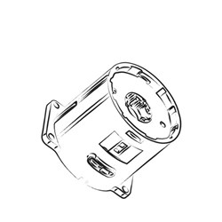 STACYC S/P (16e) GEARBOX - 1296 GEARBOX