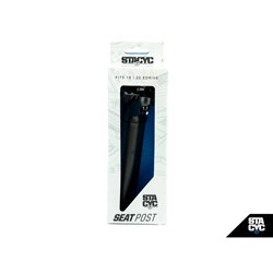 STACYC S/P (20e) SADDLE/SEAT/SEAT POST - 135MM SEAT POST