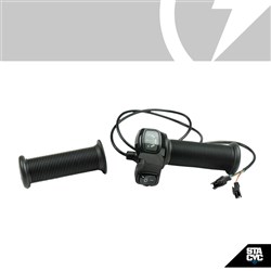 STACYC S/P (16H) HANDLBARS|GRIPS|THROTTLES - THROTTLE - 16HDRIVE 19MM CLAMP INCL. LEFT GRIP AND GRIP PLUGS