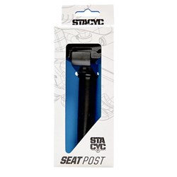 STACYC S/P (12e) SADDLE/SEAT/SEAT POST - RAILED SEAT POST
