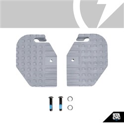 STACYC ACC (12e/16e) FOOTRESTS - EXTENDED FOOTREST - GUNMETAL ANODIZED