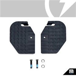 STACYC ACC (12e/16e) FOOTRESTS - EXTENDED FOOTREST-BLACK ANODIZED