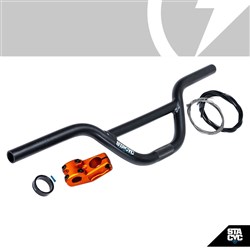STACYC ACC (12e/16e/16elite) HANDLBARS/GRIPS/THROTTLES - 19MM BAR RISER KIT - ORANGE