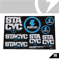 STACYC APPAREL (Decals) APPAREL - STICKER SHEET