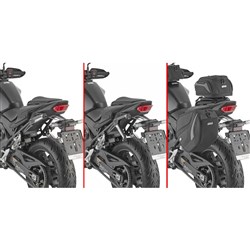 GIVI STEALTH RETRACTABLE SINGLE PANNIER BAG FRAME - HONDA CB750 HORNET 23- (FOR USE WITH EASY12L)