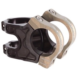 RENTHAL STEM APEX 31.8mm (31mm / 6 DEG RISE) BLK/ALU GOLD # (USE STM1230200501)