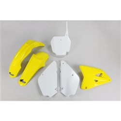 UFO SUZUKI RM85 00-25 RESTYLE PLASTICS KIT (OEM)