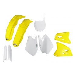 UFO SUZUKI RM125/250 06-25 FULL PLASTICS KIT (OEM) (WAS SUKIT406E999)
