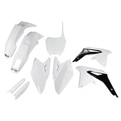/UFO SUZUKI RMZ450 08-17 FULL PLASTICS KIT (WHT) (WAS SUKIT409E041)