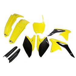 /UFO RMZ250 10-18 FULL PLASTICS KIT (OEM 10) (WAS SUKIT411E999)