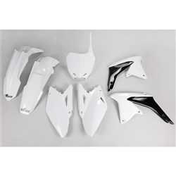 #UFO RMZ450 08-17 PLASTICS KIT (WHT)