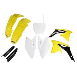 /UFO RMZ450 08-17 FULL PLASTICS KIT (OEM 11-12) (WAS SUKIT412E999)