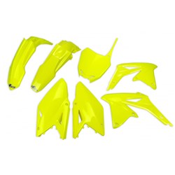 #PLEASE USE SUKIT417DFLU - UFO SUZUKI RMZ450 08-17 PLASTICS KIT (FLUO YEL)