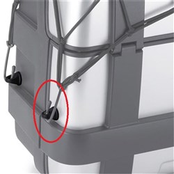 GIVI ELASTIC CARGO NET ANCHOR HOOKS FOR BAGS  [ONC01] #