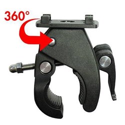 TARMAC GPS/PHONE HOLDER 360 DEG SWIVEL QUICK RELEASE H/BAR MOUNT [ONC01] #