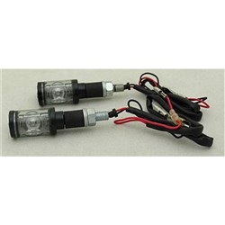 #TARMAC INDICATORS WEDGE LED SILVER - PAIR