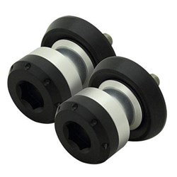 TARMAC PICK-UP KNOB/SLIDER 8mm SILVER CBR/VFR + MOST SUZUKI