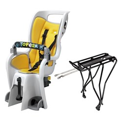 TOPEAK BABYSEAT II W/RACK FOR 26-700C (DISC MOUNT)