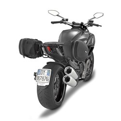 GIVI EASYLOCK PANNIER HOLDERS (ST609) - DUCATI DIAVEL1200 11-14