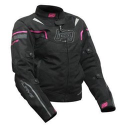 RJAYS SWIFT II JKT LADIES BLK/PNK (MD)  [ONC01] #