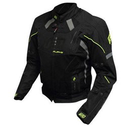 RJAYS OCTANE III JKT MENS BLK/HI-VIZ (XS)  [ONC01] #