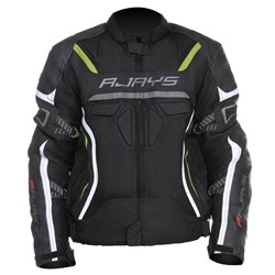 RJAYS AIR-TECH JKT BLK/WHT/YEL (XL)  [ONC01] #