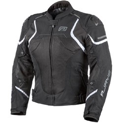 RJAYS PACE AIRFLOW JKT LADIES BLK/WHT (08) #