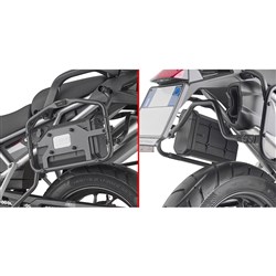 GIVI S250 TOOLBOX FITTING KIT FOR OPTIONAL OEM PANNIER FRAMES OR TREKKER PANNIER RAILS