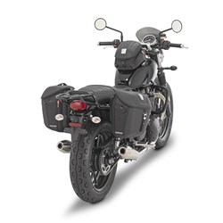 GIVI METRO-T SADDLEBAG SUPPORTS - TRIUMPH STREET TWIN 900 16-22/BONNEVILLE T100 17-22 / SPEED TWIN 23-24 (FOR USE WITH MT501) #